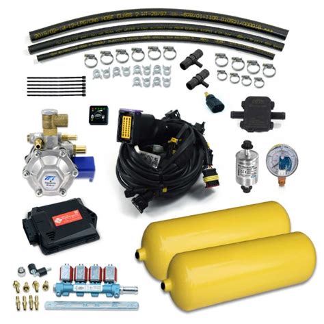 KIT GNV 4cc SGV 124 2 Cilindros de 7m³