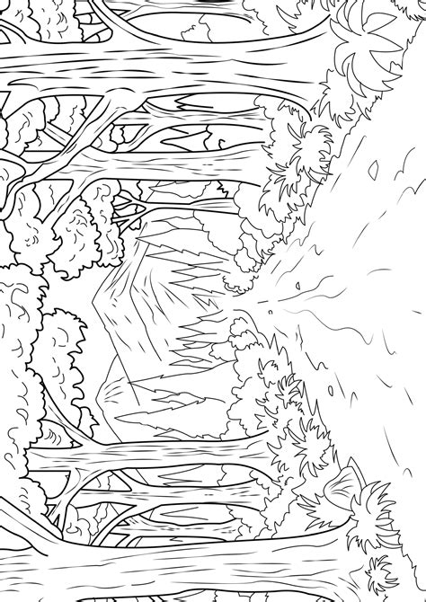 Coloriages Forêt à Imprimer