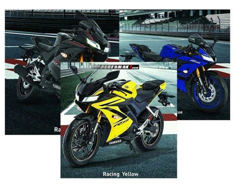 Dahsyat Warna Baru Yamaha All New R Versi Upside Down Gold