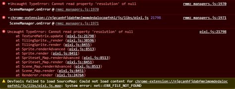 Error Uncaught TypeError Cannot Read Property Resolution Of Null