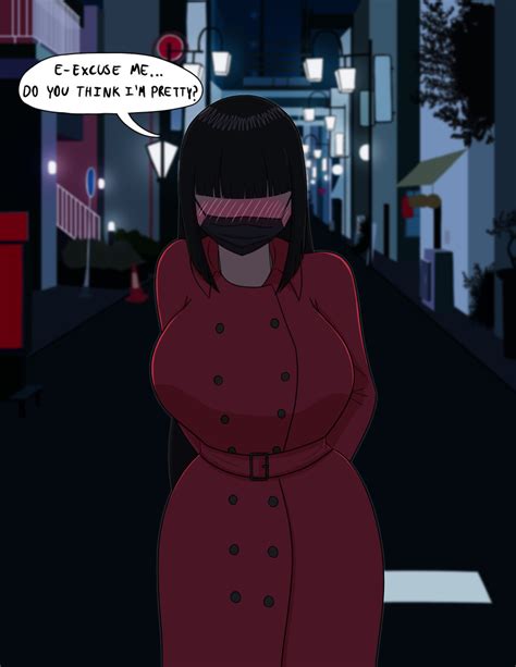 Rule 34 1girls Big Breasts Black Hair Blush Blush Lines Comic Page Dialogue Face Mask Folklore