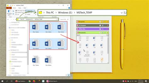 Easy Desktop Organizer Desktop Management Mstech Global