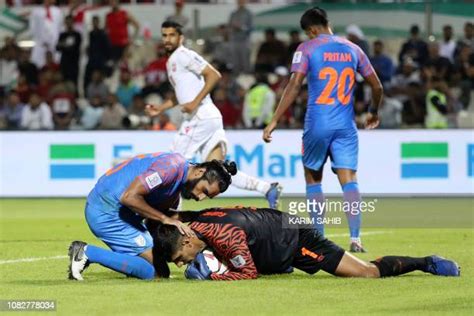 Goalkeeper Gurpreet Singh Sandhu Photos And Premium High Res Pictures Getty Images