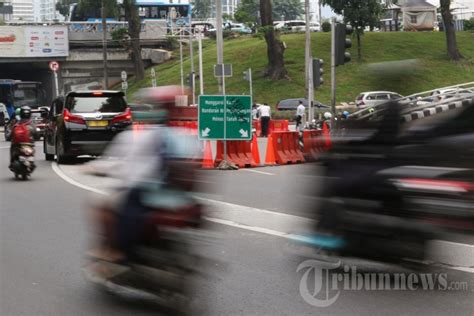 Uji Coba Sistem Satu Arah Di Jakarta Pusat Foto