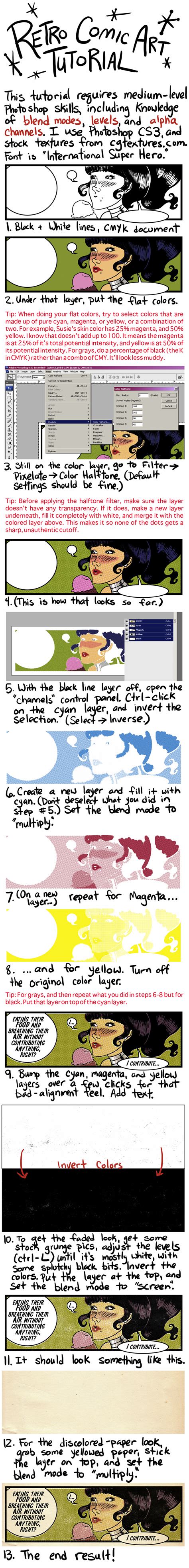 Golden Age Tutorial By Rosalarian On Deviantart
