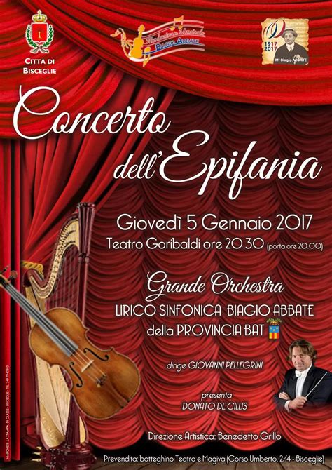 Fondazione Musicale Biagio Abbate Stasera Il Concerto Dellepifania