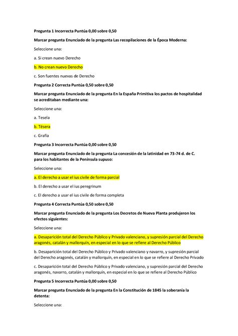 Preguntas relacionadas con el Derecho Hispano Romano y su evolución