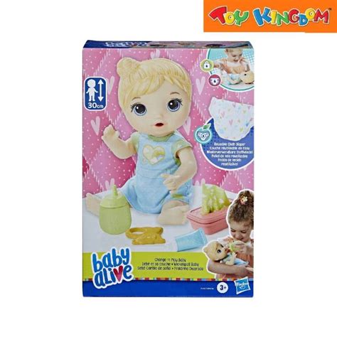 Baby Alive Change N Play Blonde Doll Lazada Ph