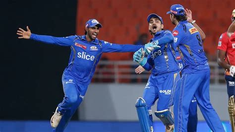 Mi Vs Pbks Ipl 2024 Mumbai Indians Edge Out Punjab Kings By 9 Runs