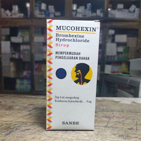 Jual Mucohexin Sirup 120ml Shopee Indonesia