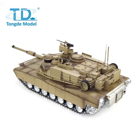 USA M1a2 Sep V2 Abrams Battle RC Tank 1 16 Metal Upgraded Version