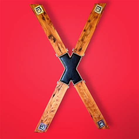 Portable St Andrews Cross With Stand Versatile BDSM Dungeon Furniture Sex Room Furniture
