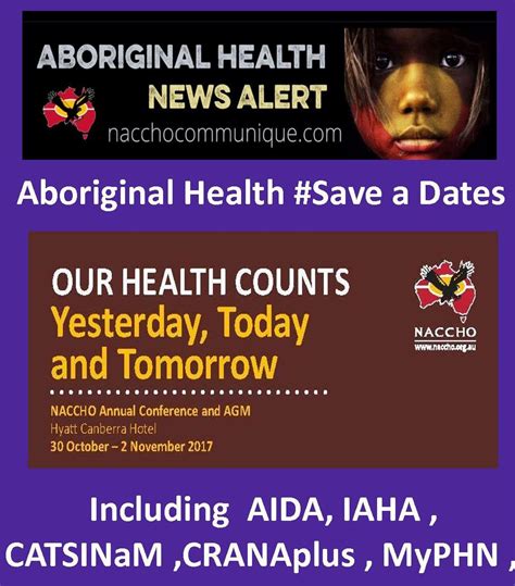 Naccho Aboriginal Health Events Workshops Saveadate Nacchoagm17