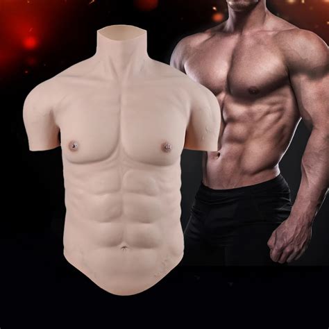 Ivita 100 Artificial Realistic Silicone Fake Muscle High Collar