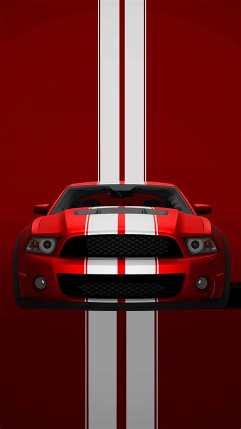 Red Shelby Mustang IPhone Wallpaper - IPhone Wallpapers : iPhone ...