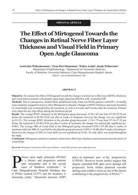 Pdf Association Between Estrogen Levels With Intraocular Pressure In