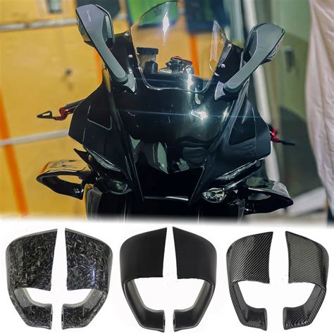 For Yamaha YZF R1 Winglets Wings Front Fairing Downforce Part Moto