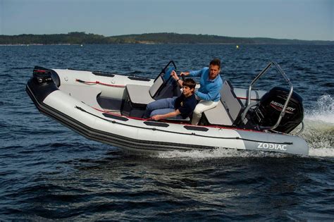 New Zodiac Open 4 8 Centre Console Rib With Hypalon Tubes Power Boats