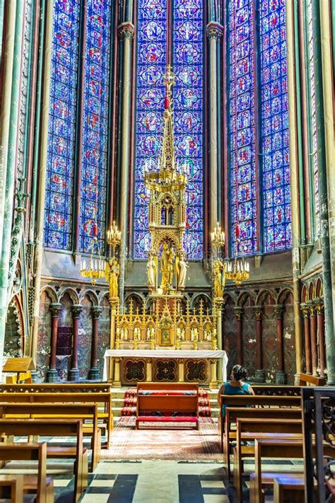 The Interior of Amiens Cathedral, France Editorial Photography - Image ...