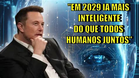 ELON MUSK FALA SOBRE I A E HUMANOS YouTube