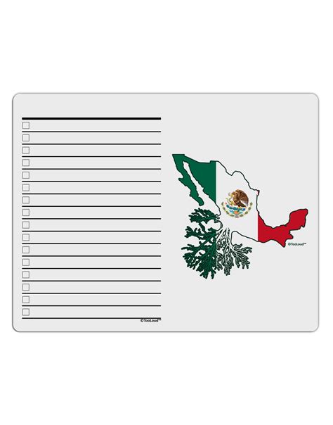 Mexican Flag Logo Outline