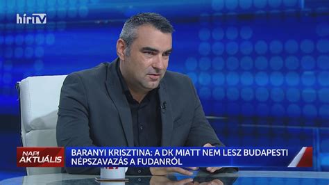 Napi aktuális ifj Lomnici Zoltán 2022 08 16 HÍR TV YouTube