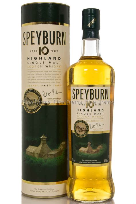 Speyburn 10 Year Old Scotch Single Malt Whisky