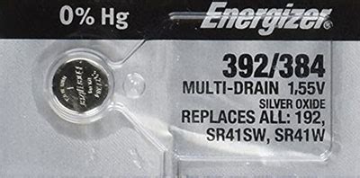 SR41 and LR41 Battery Equivalents and Replacements