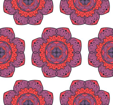 Mandala Seamless Pattern 6941420 Vector Art At Vecteezy