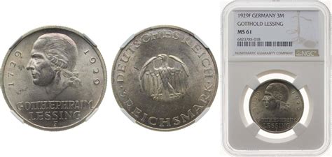 1929 F Stuttgart Mint Germany Germany 1871 1948 Weimar Republic 1929