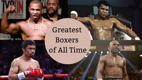 Top Greatest Boxers Of All Time Best Boxing Players In The World