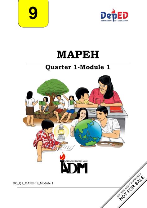 First Quarter Module In Mapeh I Mapeh Quarter Module Do Q Mapeh