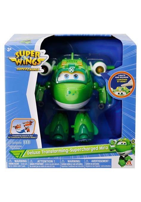 Super Wings Transforming Deluxe Mira Figure