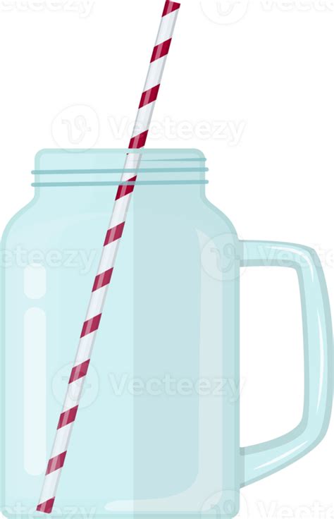 Glass Mason Jar For Cocktail 38945083 Png