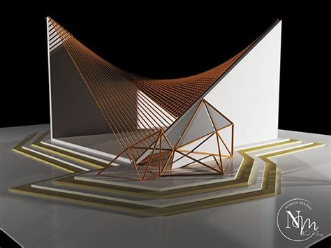 Sea Star Pavilion Architectural Design On Behance Pavilion