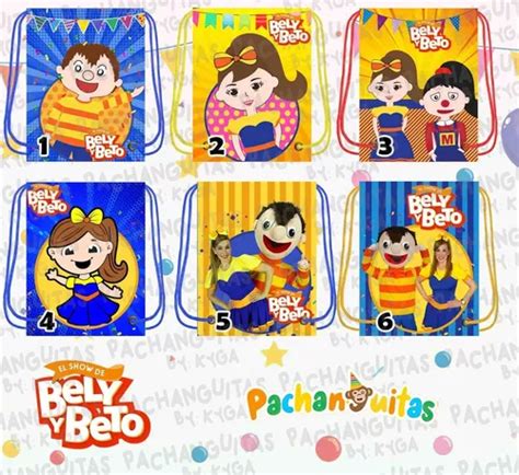 Morralito Dulcero Bolo Fiesta Infantil Bely Y Beto En Venta En