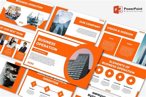 Business Operation Power Point Template Presentation Templates Envato Elements