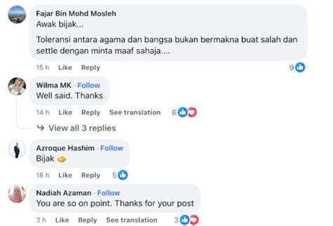 Isu Stoking Kalimah Allah Netizen Setuju Pandangan Lelaki Cina Ini