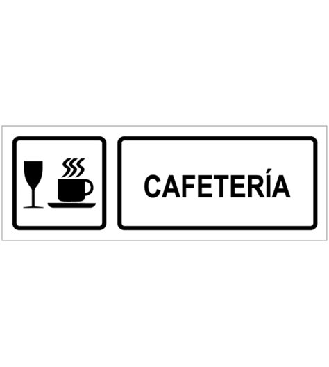 Señal Cartel de Cafetería SERIOR