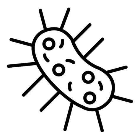 Premium Vector Microorganism Vector Illustration Style