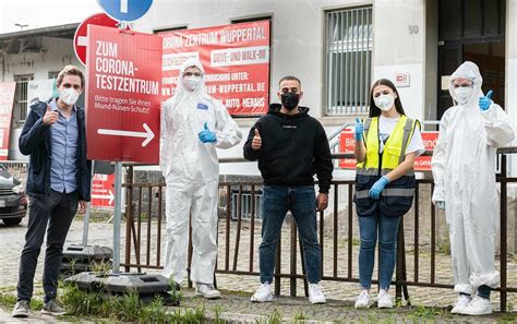 Corona Testzentren In Wuppertal Betrieb Zieht Wieder Deutlich An