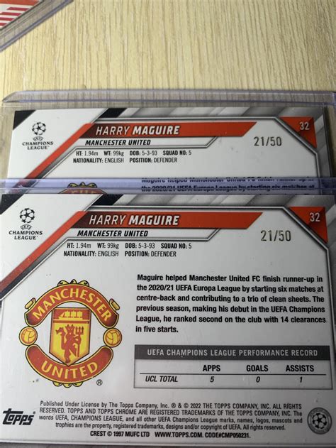 Average Harry Maguire enjoyer : r/soccercard