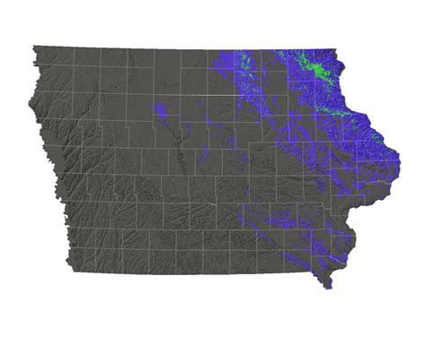 Iowa Gis Service Bureau Caution Karst Below