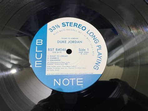 MINT DUKE JORDAN FLIGHT TO JORDAN BLUE NOTE GXK 8119 OBI STEREO JAPAN