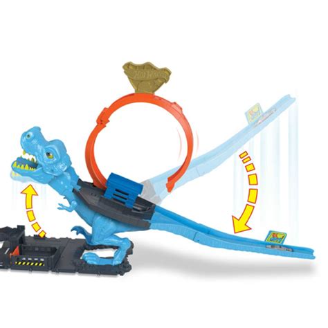 Hot Wheels City T Rex hurok pálya játékszett Mattel vásárlás a Játékshopban