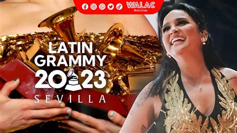 Nominados Latin Grammy 2023 Lista Completa Con Daniela Darcourt