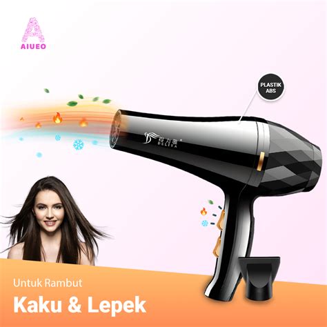 Jual Hairdryer Aiueo Carmila • Pengering Rambut Professional Salon Warna Hijau Hair Dryer Daya