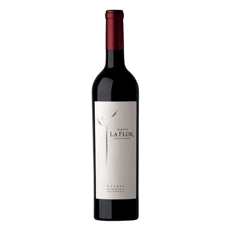 Vinho La Flor De Pulenta Malbec 750 Ml Na Bebida Online