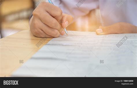 Students Using Pen Image & Photo (Free Trial) | Bigstock