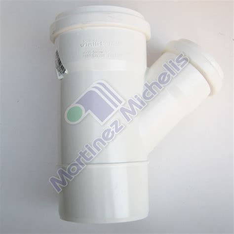 Fittings Vee Reduccion Pvc Sanitario Blanco Mart Nez Michelis